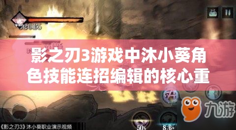 影之刃3游戏中沐小葵角色技能连招编辑的核心重要性及高效管理策略