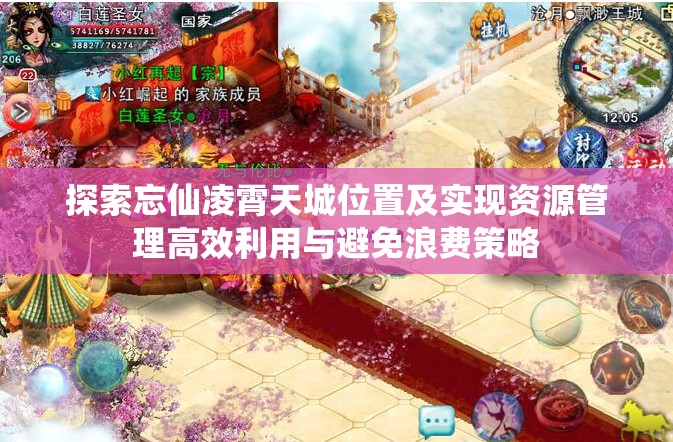 探索忘仙凌霄天城位置及实现资源管理高效利用与避免浪费策略