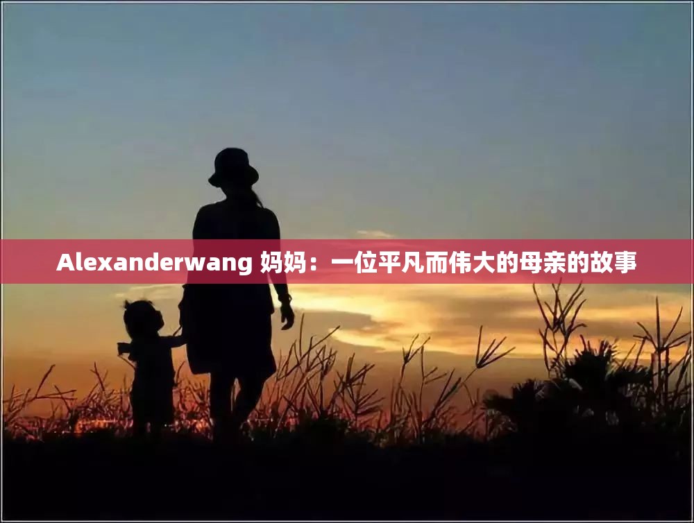 Alexanderwang 妈妈：一位平凡而伟大的母亲的故事