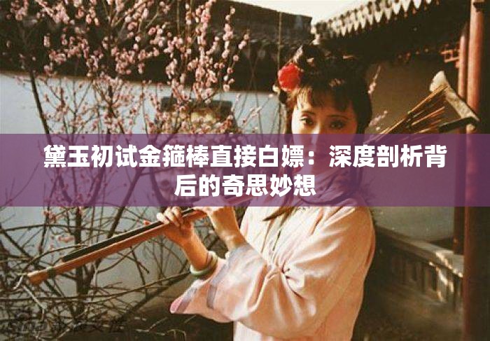 黛玉初试金箍棒直接白嫖：深度剖析背后的奇思妙想