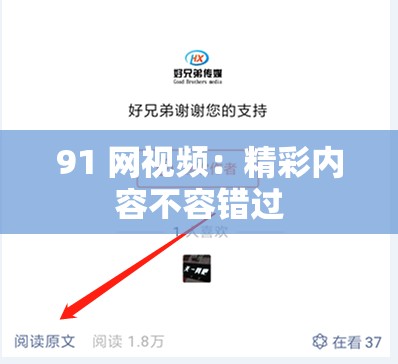 91 网视频：精彩内容不容错过