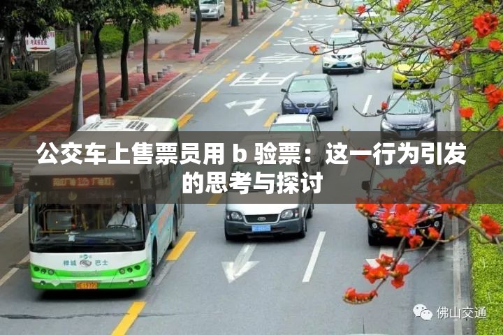 公交车上售票员用 b 验票：这一行为引发的思考与探讨