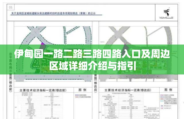 伊甸园一路二路三路四路入口及周边区域详细介绍与指引