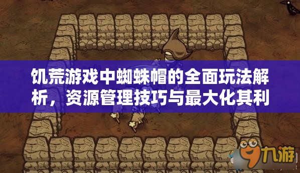 饥荒游戏中蜘蛛帽的全面玩法解析，资源管理技巧与最大化其利用价值