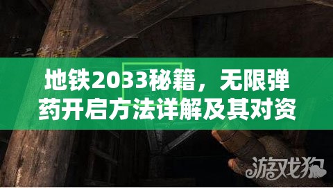 地铁2033秘籍，无限弹药开启方法详解及其对资源管理策略的关键作用