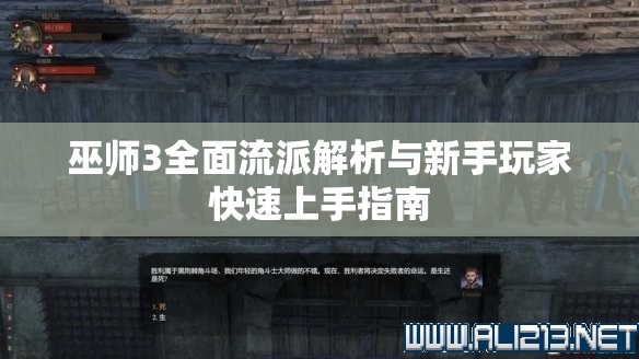 巫师3全面流派解析与新手玩家快速上手指南