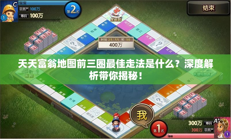 天天富翁地图前三圈最佳走法是什么？深度解析带你揭秘！