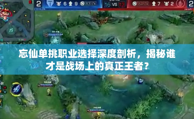 忘仙单挑职业选择深度剖析，揭秘谁才是战场上的真正王者？