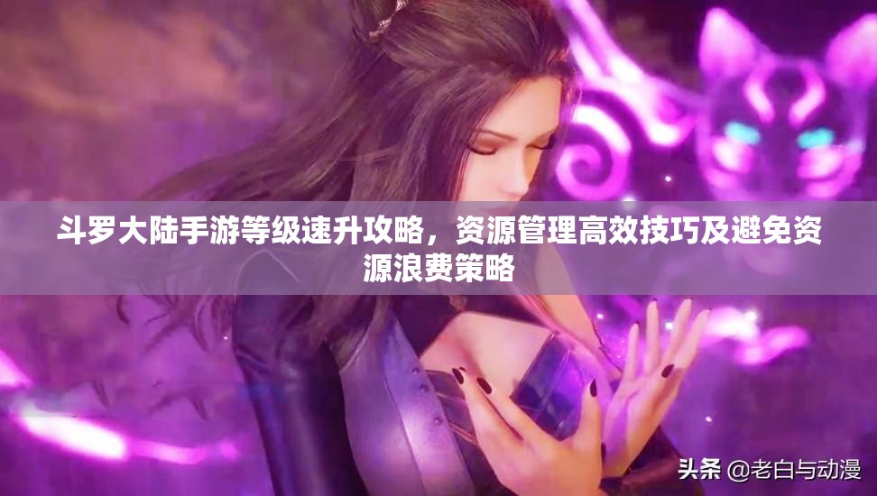 斗罗大陆手游等级速升攻略，资源管理高效技巧及避免资源浪费策略