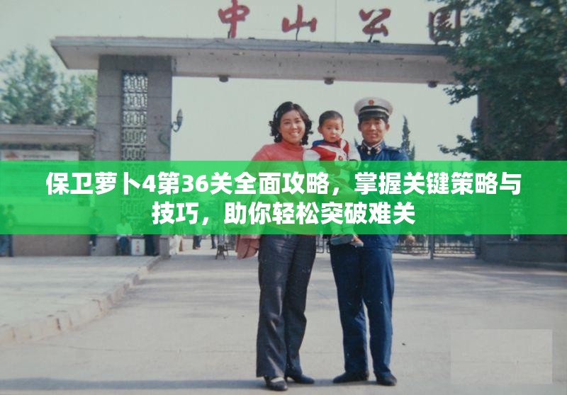 保卫萝卜4第36关全面攻略，掌握关键策略与技巧，助你轻松突破难关