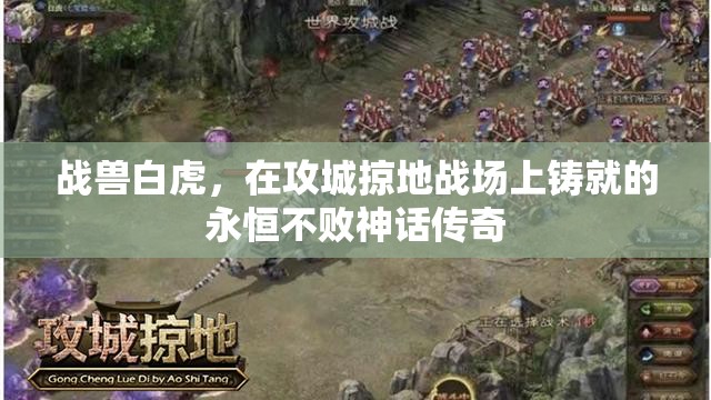 战兽白虎，在攻城掠地战场上铸就的永恒不败神话传奇