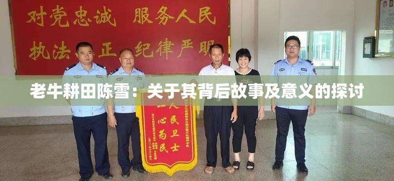 老牛耕田陈雪：关于其背后故事及意义的探讨