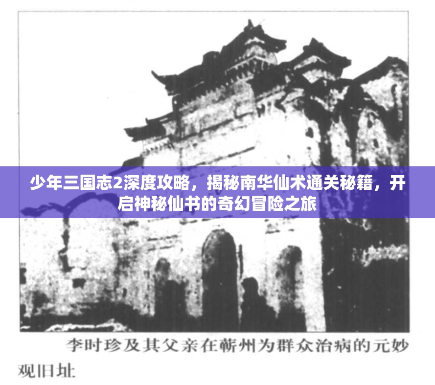 少年三国志2深度攻略，揭秘南华仙术通关秘籍，开启神秘仙书的奇幻冒险之旅