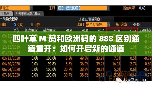 四叶草 M 码和欧洲码的 888 区别通道重开：如何开启新的通道