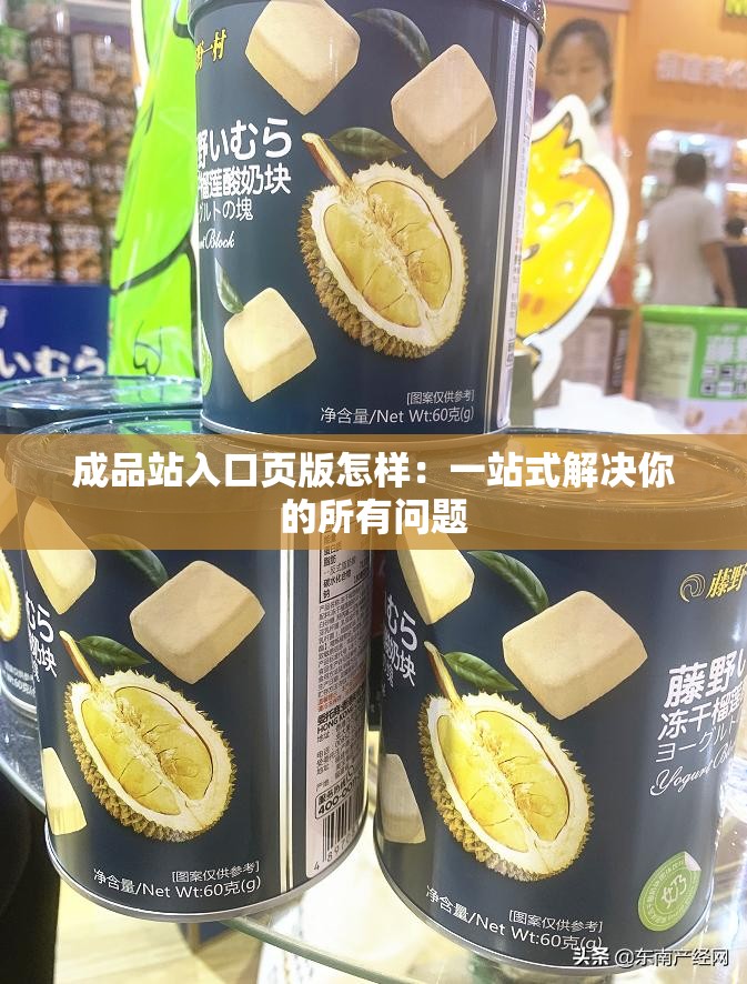 成品站入口页版怎样：一站式解决你的所有问题
