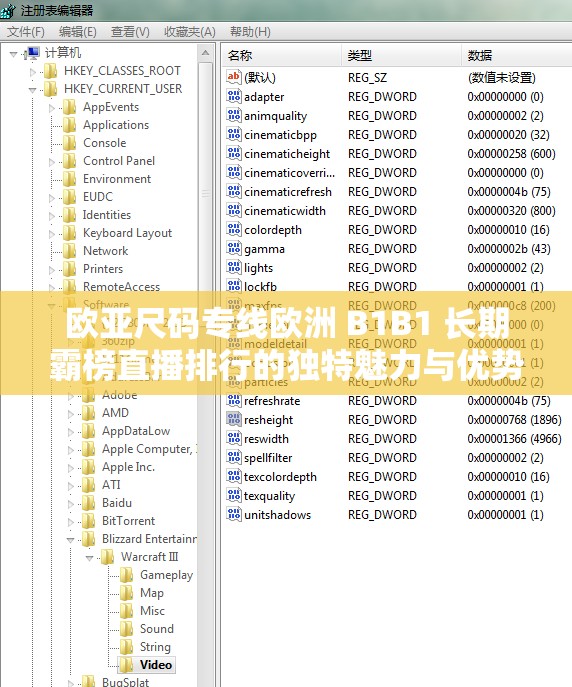 欧亚尺码专线欧洲 B1B1 长期霸榜直播排行的独特魅力与优势