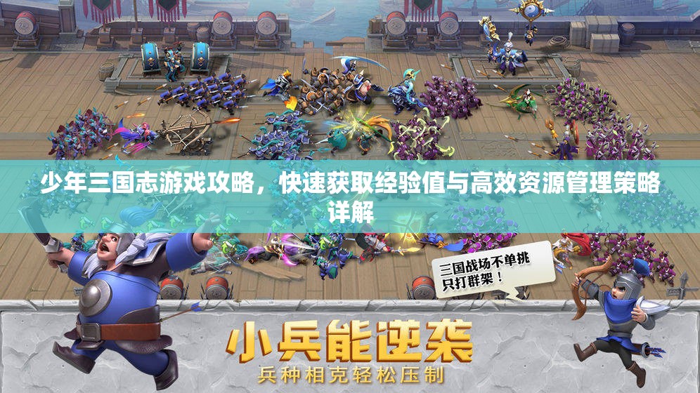 少年三国志游戏攻略，快速获取经验值与高效资源管理策略详解