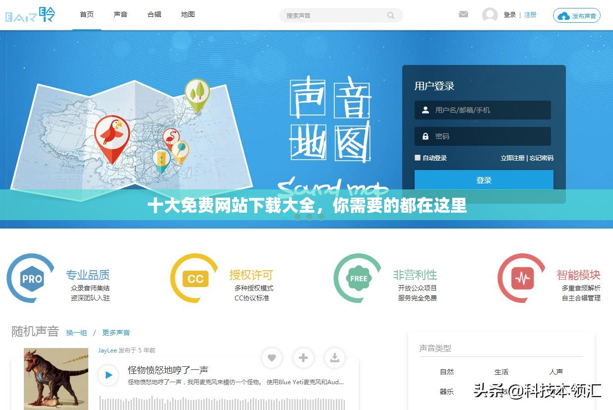 十大免费网站下载大全，你需要的都在这里