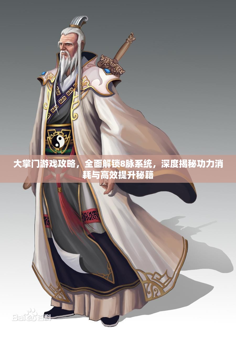 大掌门游戏攻略，全面解锁8脉系统，深度揭秘功力消耗与高效提升秘籍