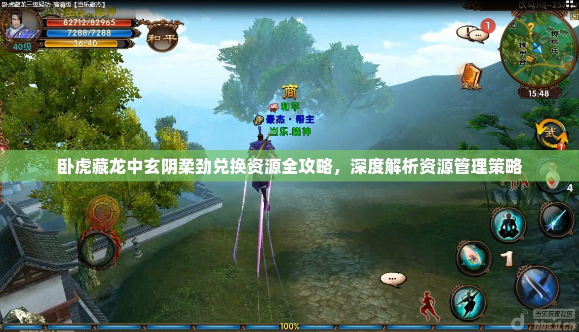 卧虎藏龙中玄阴柔劲兑换资源全攻略，深度解析资源管理策略