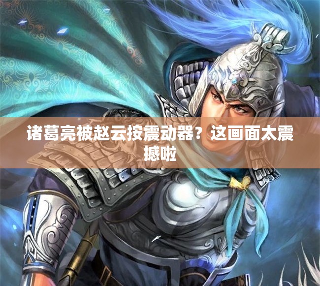 诸葛亮被赵云按震动器？这画面太震撼啦