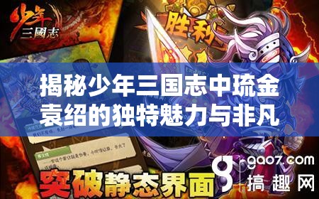 揭秘少年三国志中琉金袁绍的独特魅力与非凡技能详解