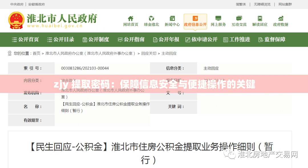 zjy 提取密码：保障信息安全与便捷操作的关键