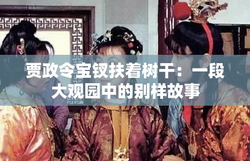 贾政令宝钗扶着树干：一段大观园中的别样故事