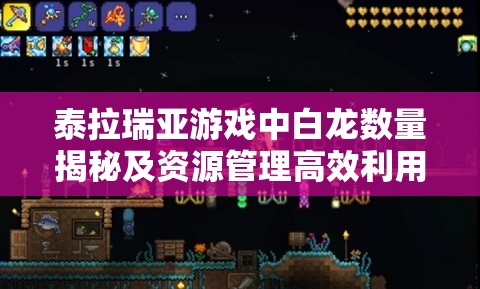 泰拉瑞亚游戏中白龙数量揭秘及资源管理高效利用的重要性与策略