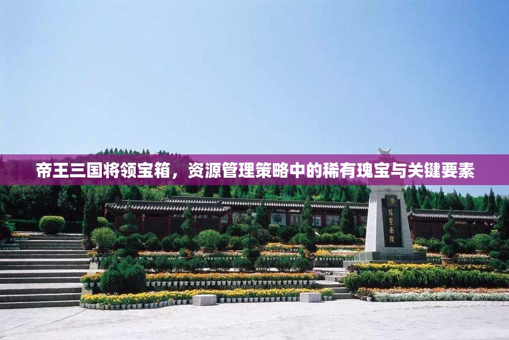帝王三国将领宝箱，资源管理策略中的稀有瑰宝与关键要素