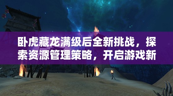卧虎藏龙满级后全新挑战，探索资源管理策略，开启游戏新篇章