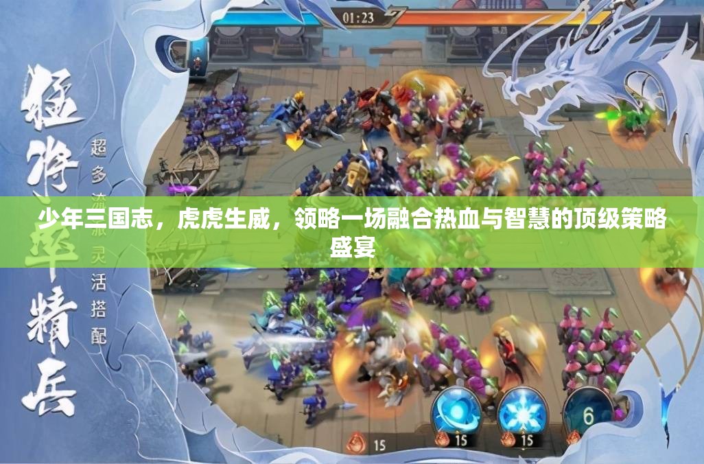 少年三国志，虎虎生威，领略一场融合热血与智慧的顶级策略盛宴