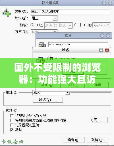 国外不受限制的浏览器：功能强大且访问自由的工具