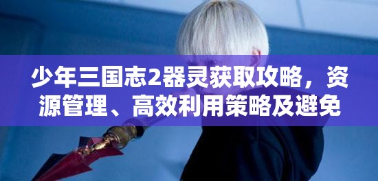 少年三国志2器灵获取攻略，资源管理、高效利用策略及避免浪费技巧