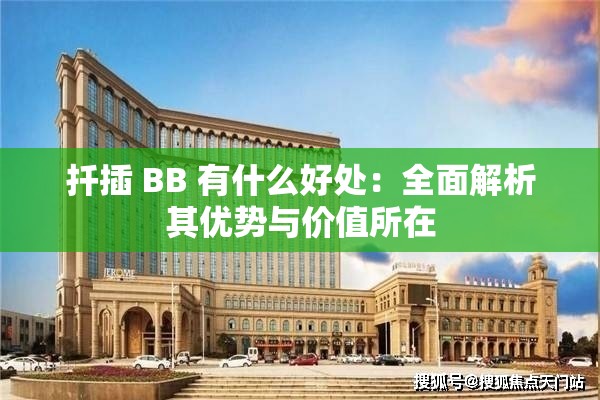 扦插 BB 有什么好处：全面解析其优势与价值所在