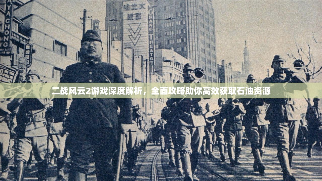 二战风云2游戏深度解析，全面攻略助你高效获取石油资源
