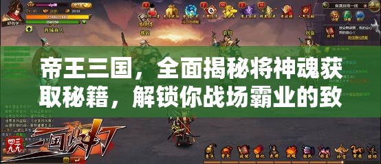 帝王三国，全面揭秘将神魂获取秘籍，解锁你战场霸业的致胜钥匙