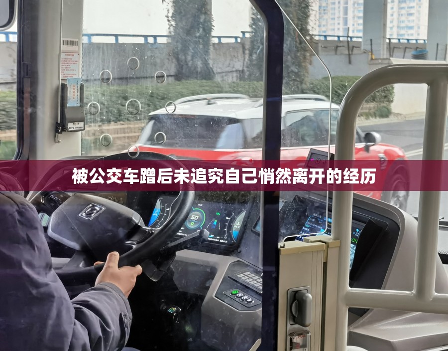 被公交车蹭后未追究自己悄然离开的经历
