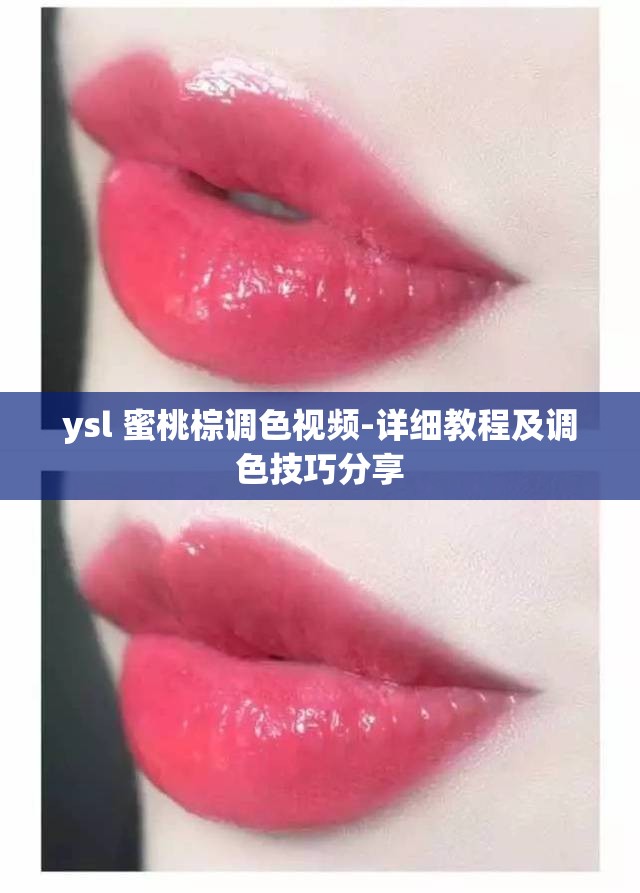 ysl 蜜桃棕调色视频-详细教程及调色技巧分享