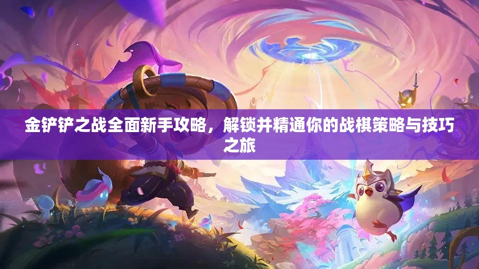 金铲铲之战全面新手攻略，解锁并精通你的战棋策略与技巧之旅