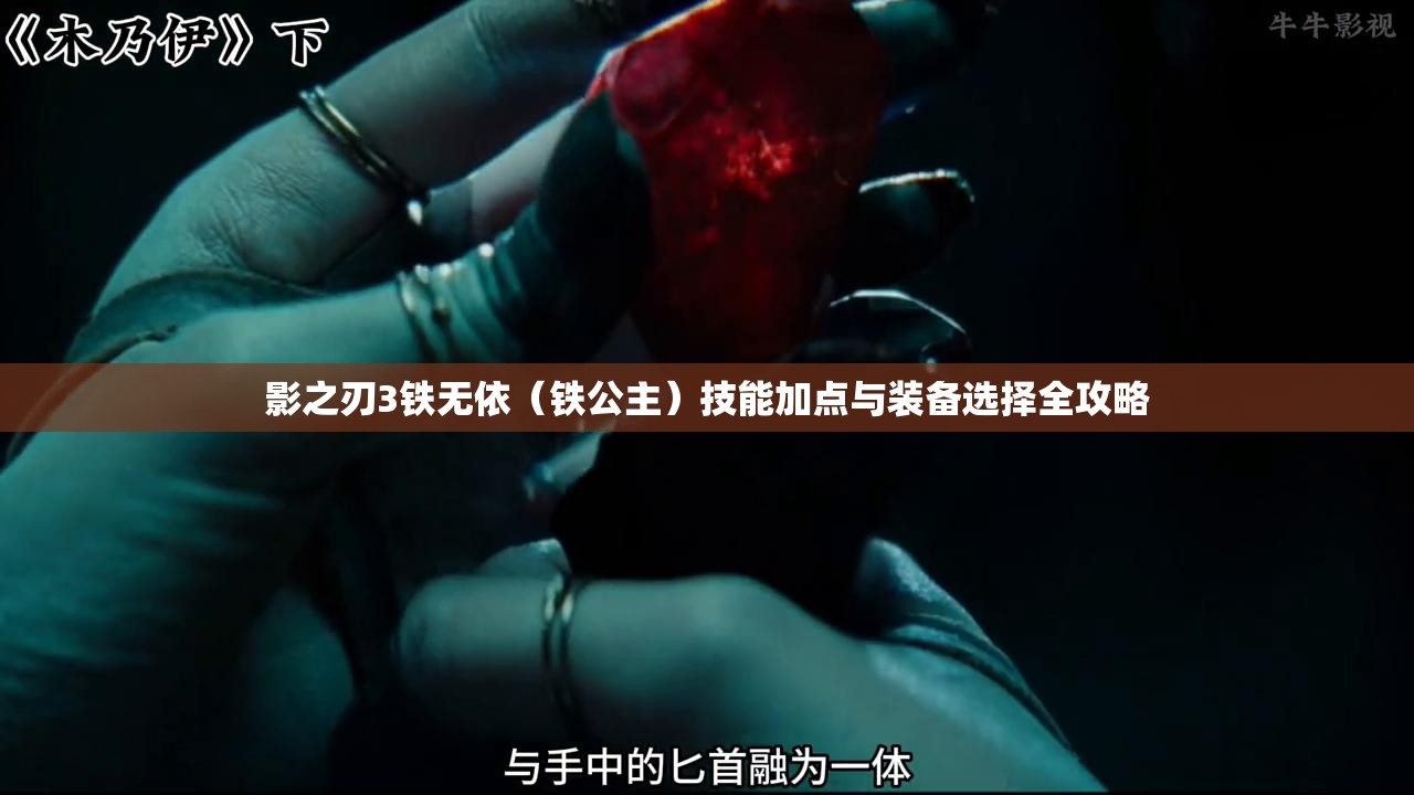 影之刃3铁无依（铁公主）技能加点与装备选择全攻略