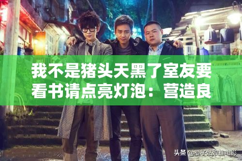 我不是猪头天黑了室友要看书请点亮灯泡：营造良好学习氛围