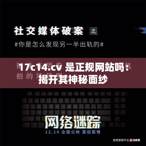 17c14.cv 是正规网站吗：揭开其神秘面纱