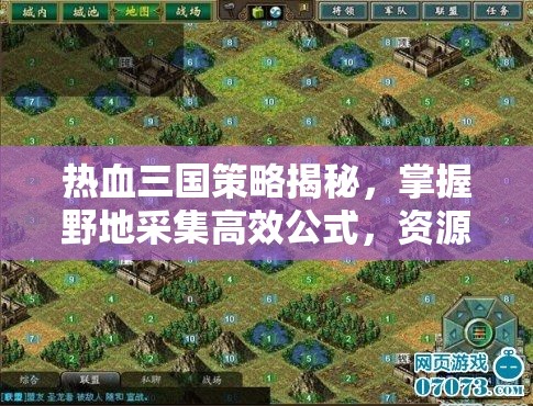 热血三国策略揭秘，掌握野地采集高效公式，资源获取事半功倍