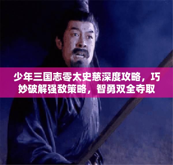 少年三国志零太史慈深度攻略，巧妙破解强敌策略，智勇双全夺取战斗胜利