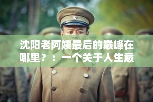 沈阳老阿姨最后的巅峰在哪里？：一个关于人生巅峰的探讨