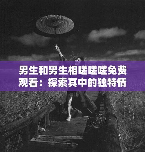 男生和男生相嗟嗟嗟免费观看：探索其中的独特情感世界