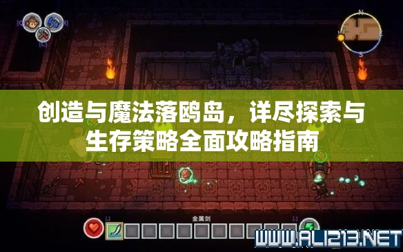 创造与魔法落鸥岛，详尽探索与生存策略全面攻略指南