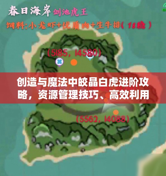 创造与魔法中皎晶白虎进阶攻略，资源管理技巧、高效利用策略及避免浪费方法