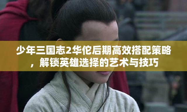 少年三国志2华佗后期高效搭配策略，解锁英雄选择的艺术与技巧